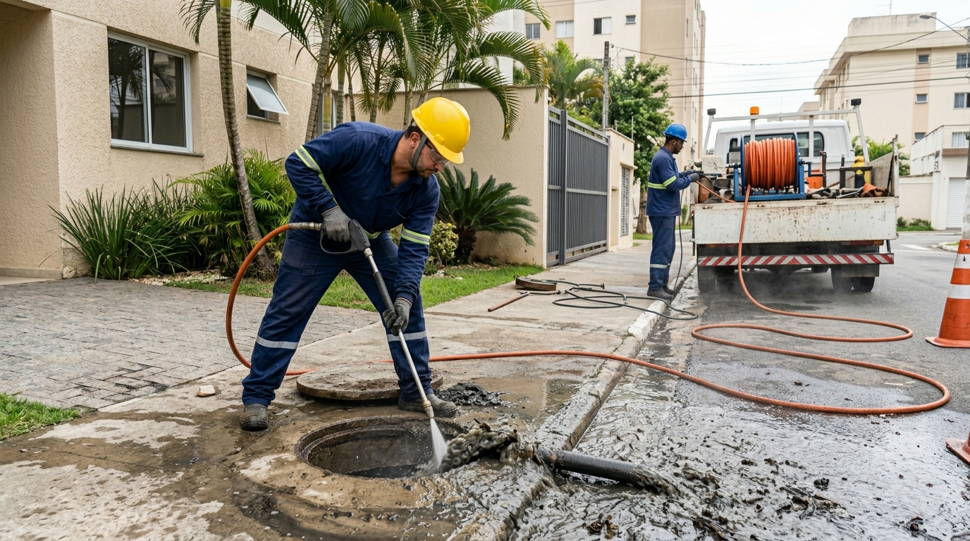 Hidrojateamento Industrial em Feira de Santana‑BA